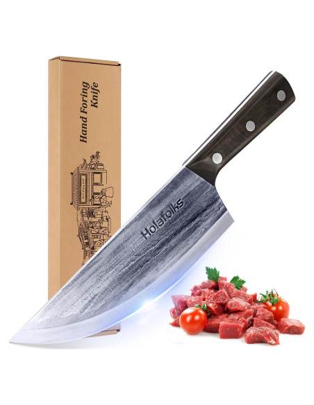 Cuchillo de Chef HolaFolks 20.1 cm Acero Alto Carbono