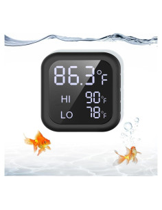 Termómetro Digital Acuario GODMISS con Pantalla LED y Alarma