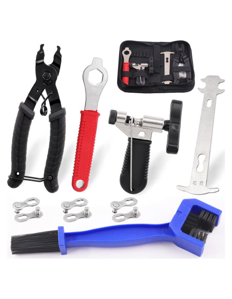 Kit de Herramientas de Reparación de Cadena Rustark 12 Piezas
