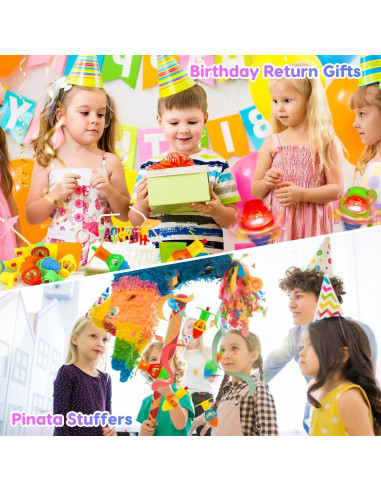 24 Trompos Iluminados Thremhoo para Niños 3-12 Años