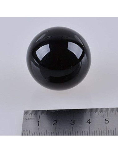 Bola de Cristal K9 LONGWIN 40mm Fengshui Negra