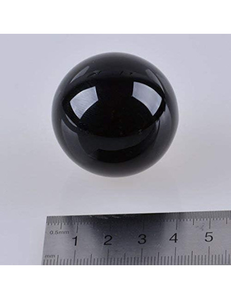 Bola de Cristal K9 LONGWIN 40mm Fengshui Negra