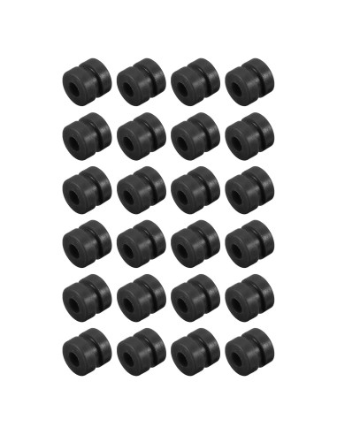 Bolas de Caucho Antivibración MECCANIXITY M2x4mm - 24 Pcs