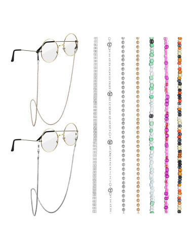 Cadena de Gafas Konohan 7 Pcs Soporte Ajustable Multicolor