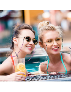 Cadena de Gafas Konohan 7 Pcs Soporte Ajustable Multicolor 2