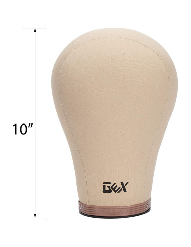 Cabeza de Peluca de Corcho GEX 55 cm con Trípode Ajustable