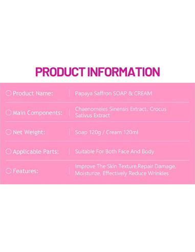 Crema Hidratante Anti-Envejecimiento DisaAR 120ml Papaya