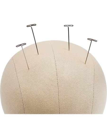 Cabeza de Peluca de Corcho GEX 55 cm con Trípode Ajustable