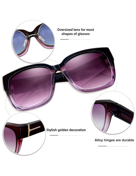 Gafas de Sol KANASTAL Polarizadas UV400 para Prescripción