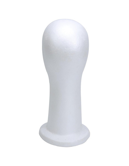 Cabeza de Maniquí de Espuma BHD BEAUTY 38.1 cm Blanca