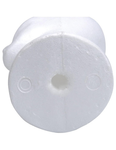 Cabeza de Maniquí de Espuma BHD BEAUTY 38.1 cm Blanca