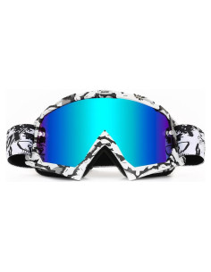 Gafas de Motocross BATFOX F816 UV400 para Adultos