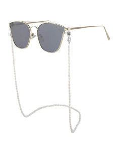 Soporte para Gafas de Sol con Perlas Naturales - Acrílico