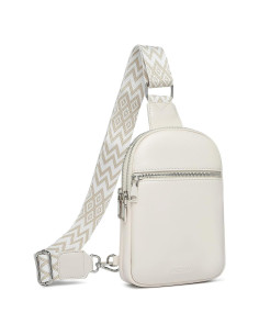 Bolsa Cruzada Antirrobo DIOMO para Mujeres - Cuero Vegano 0.32kg