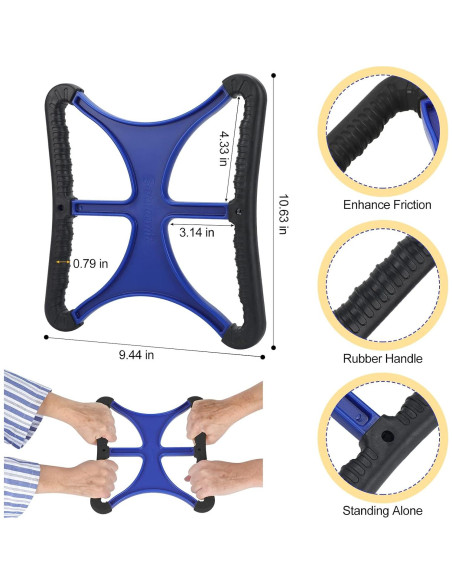 Asistente de Elevación Liberty Sotvacmit 204Kg Negro Antideslizante