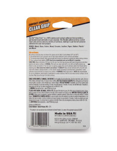 Adhesivo de contacto Gorilla Clear Grip 4 tubos 5.67 ml transparente 2