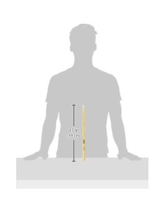 Palos de Batería OnStage 2B de Arce con Punta de Nylon - 12 Paquetes 2