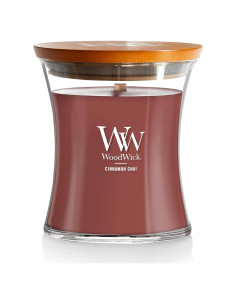 Vela de Hora de Arena Mediana WoodWick Canela Chai 283.5g