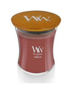 Vela de Hora de Arena Mediana WoodWick Canela Chai 283.5g 2