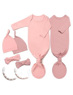 Conjunto de 2 Vestidos de Bebé Baby Noah 0-3 Meses Suaves