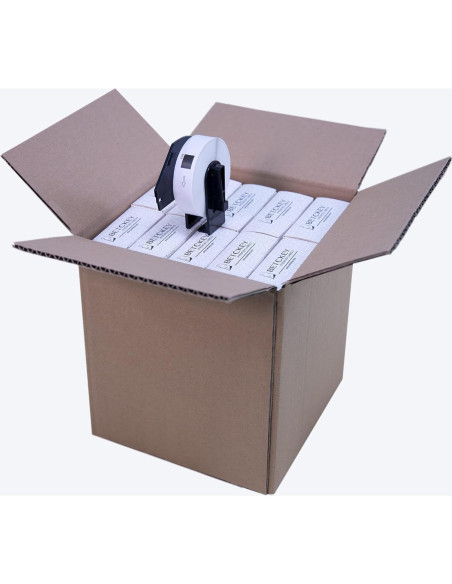 Etiquetas de Carpeta BETCKEY DK-1203 - 20 Rollos 6000 Etiquetas