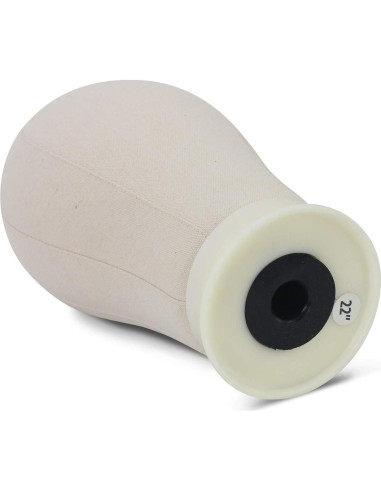 Cabeza de Bloque de Lona Eerya 22 Pulgadas Marrón Claro