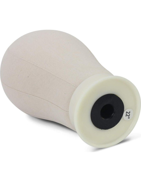 Cabeza de Bloque de Lona Eerya 22 Pulgadas Marrón Claro