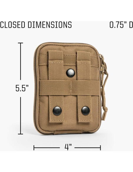 Bolsa de Desechos de Pañales Táctica TBG - Marrón Coyote