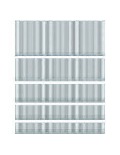 Clavos Brad Galvanizados 18GA HW HAMWOO - 5000 Unidades