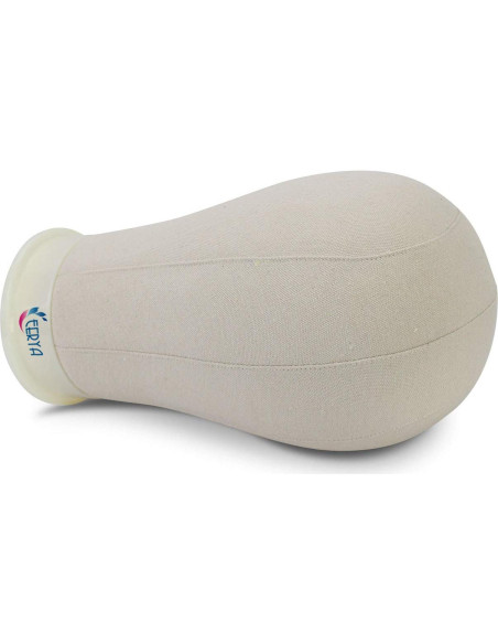 Cabeza de Bloque de Lona Eerya 22 Pulgadas Marrón Claro