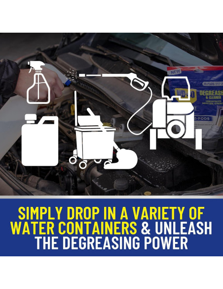 Desengrasante y Limpiador Multi-Superficie WD-40 EZ-PODS 5 Unidades