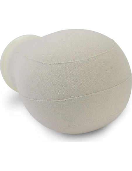 Cabeza de Bloque de Lona Eerya 22 Pulgadas Marrón Claro