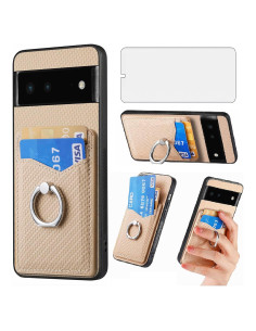 Funda Asuwish para Google Pixel 6 con billetera y soporte