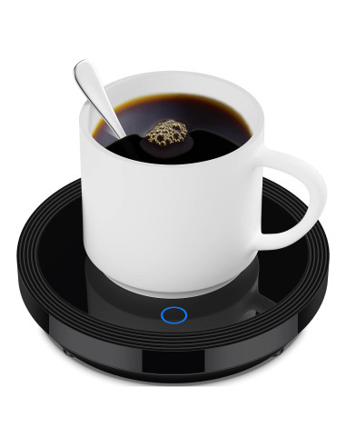 Calentador de Tazas Eléctrico Apwche Negro con Sensor Automático