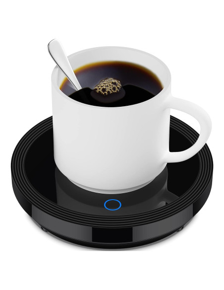 Calentador de Tazas Eléctrico Apwche Negro con Sensor Automático