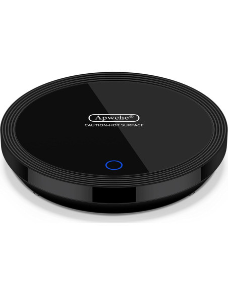 Calentador de Tazas Eléctrico Apwche Negro con Sensor Automático