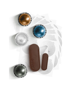 Kit de cápsulas reutilizables Grasseed para Vertuo con 50 sellos