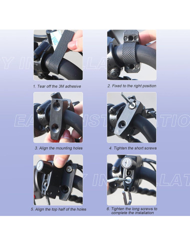 Candado Antirrobo para Casco de Motocicleta NYTKL con 2 Llaves