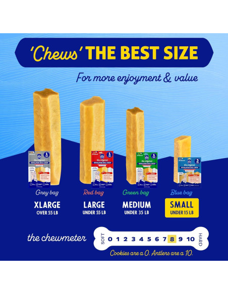 Masticables de Queso de Yak Himalayo con Sabor a Tocino - 3 Unidades