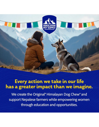 Masticables de Queso de Yak Himalayo con Sabor a Tocino - 3 Unidades