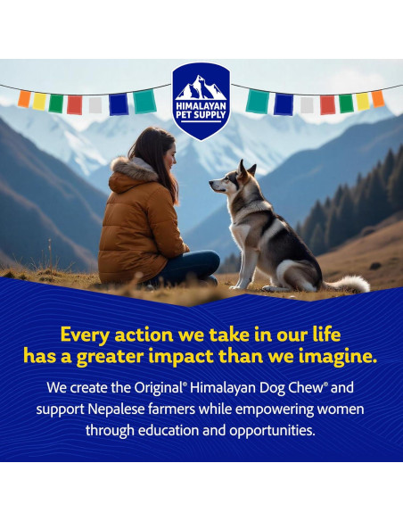 Masticables de Queso de Yak Himalayo con Sabor a Tocino - 3 Unidades