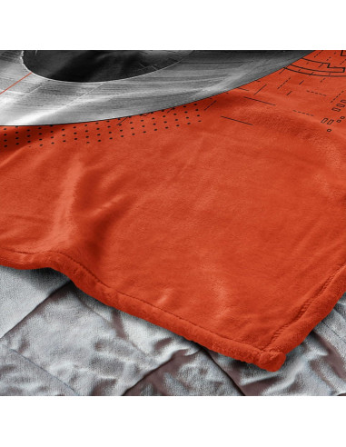 Manta de Toque de Seda Star Wars Estrella de la Muerte 101.6x127cm