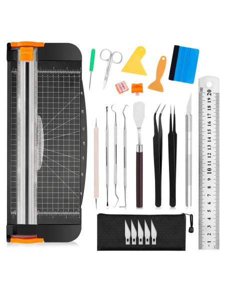 Conjunto de Herramientas de Desmalezado Famomatk 23PCS