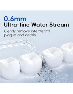 Irrigador Oral Inalámbrico Medcodes F5 300ML 3 Modos Negro 2