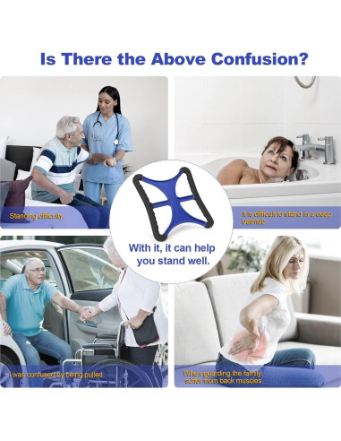 Asistente de Elevación Liberty Sotvacmit 204Kg Negro Antideslizante