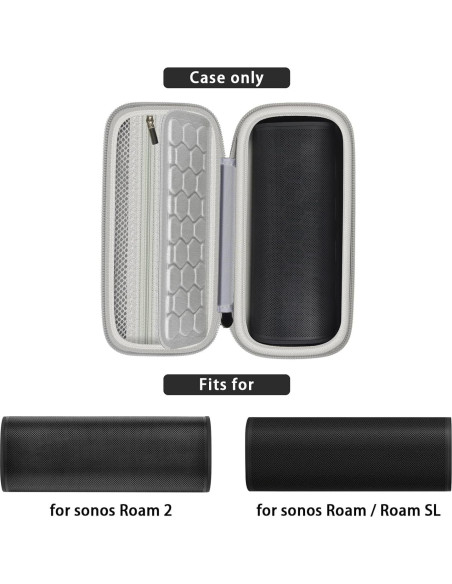 Funda Aganinmore para Altavoz Bluetooth Sonos Roam 2 Impermeable