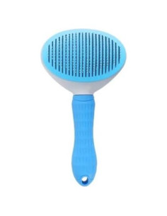 Cepillo de Aseo para Mascotas Chengdu - Deshedding Azul