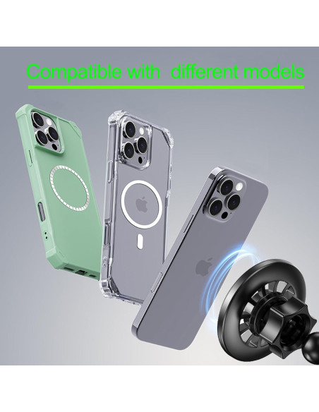 Soporte para teléfono ajustable YEEYOGA MagSafe 360 negro