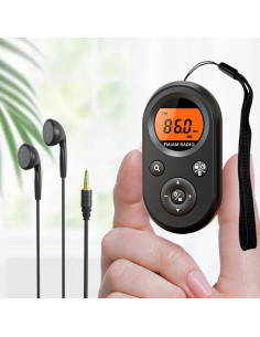 Radio Portátil AM/FM Moliao MI01 con Auriculares Estéreo 2