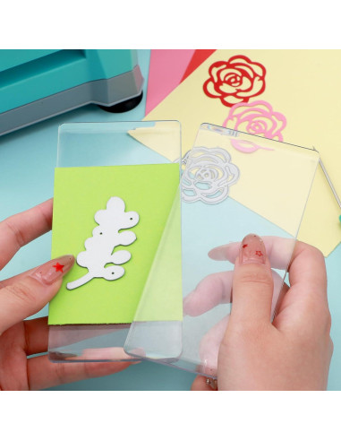 Almohadillas de Corte BAOFALI 2 Pcs Plástico Policarbonato 14x6.5cm